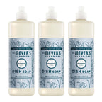 Mrs. Meyer's Snowdrop Dish Soap 3-count bundle