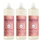 Mrs. Meyer's Rose Dish Soap 3-count bundle