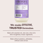 Mrs. Meyer's Lilac Liquid Hand Soap 3-count Bundle 